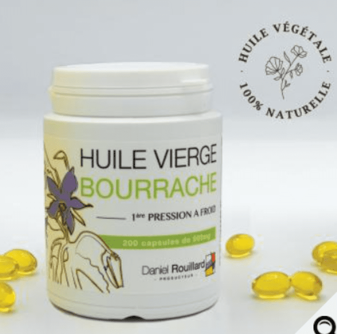 200 CAPSULES HUILE DE BOURRACHE