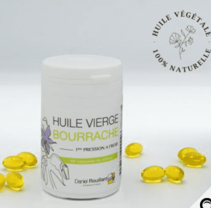 60 CAPSULES HUILE DE BOURRACHE