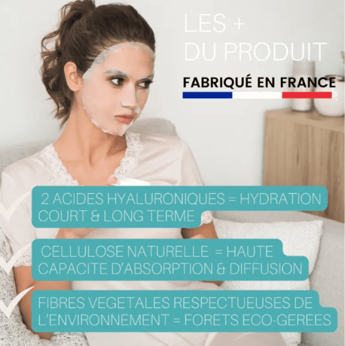 Masque Sérum Hydratant Acide Hyaluronique 