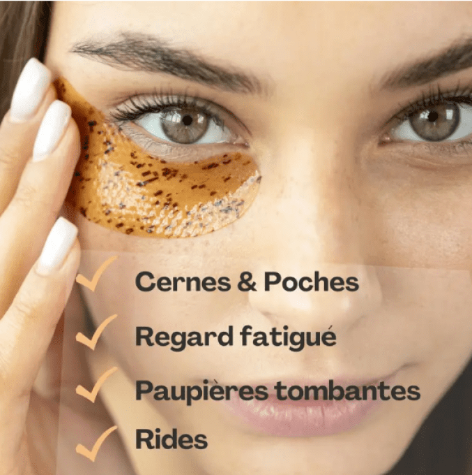 Patch Yeux Hydrogel Roobois & Acide Hyaluronique
