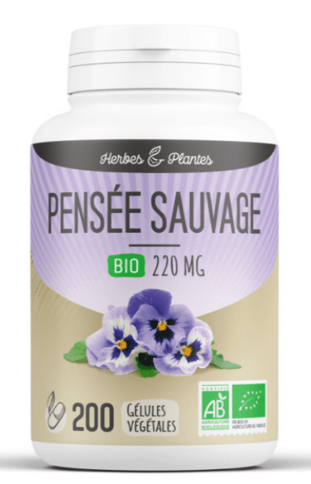 200 Gélules de Pensée sauvage