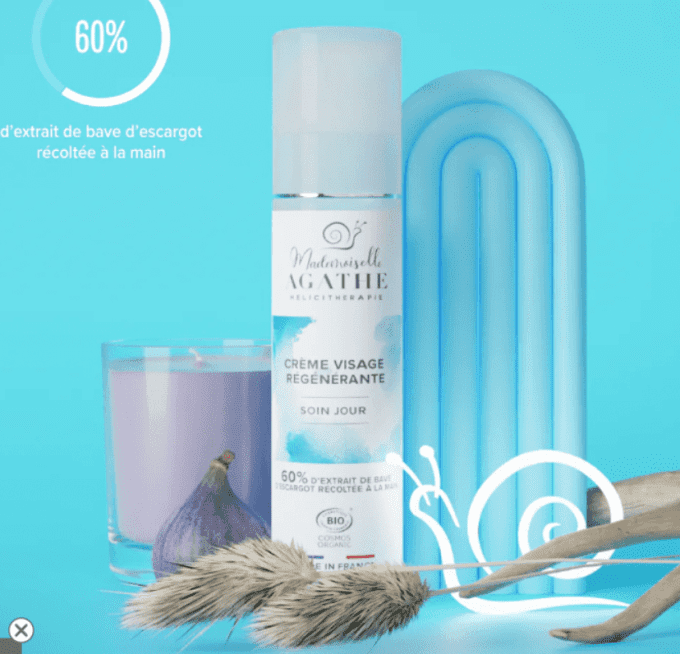 crème de jour bave d'escargot 
