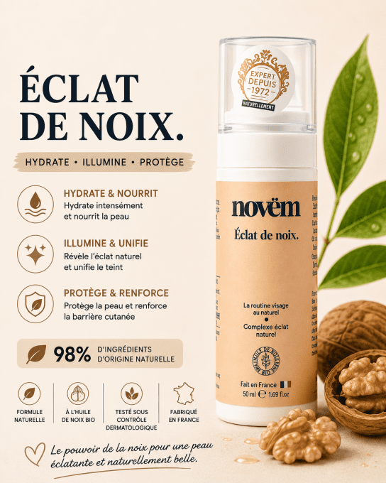 Éclat de noix Crème visage