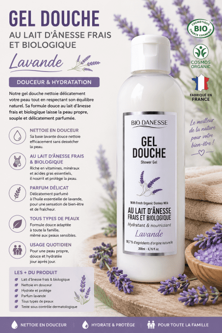 Gel Douche Lavande 200ml