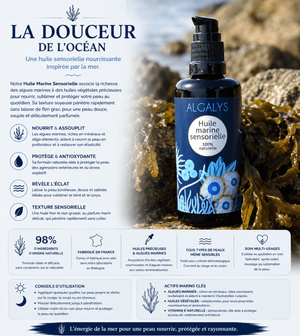 Huile de massage Fleurs des landes 100 ml