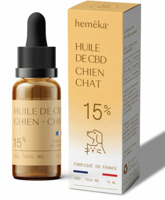 Huile CBD Pour Chien ET Chat 15%