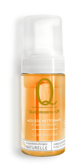 mousse démaquillante argousier