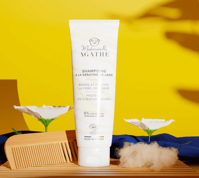 Shampoing à la Kératine de mouton 