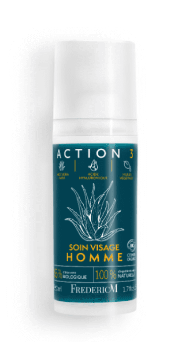 crème soin aloe vera visage homme