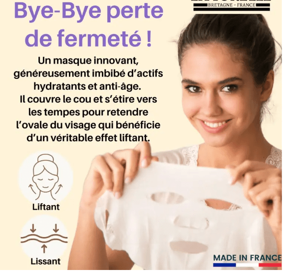 Masque Tissu Anti-âge au Collagène Marin