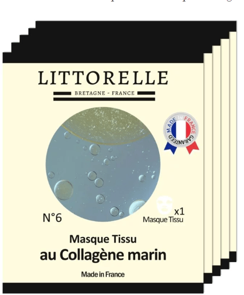 Masque Tissu Anti-âge au Collagène Marin